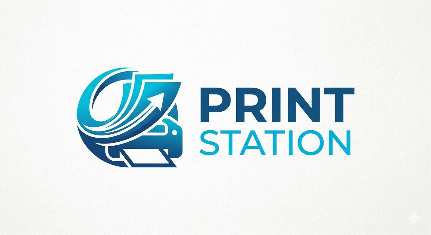 PRINT STATION logo